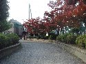公園の出口